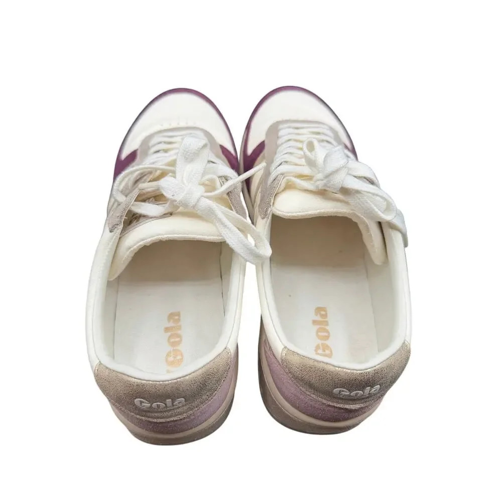 Gola Grandslam Quadrant Sneakers Women’s 9.5 Off White Wine